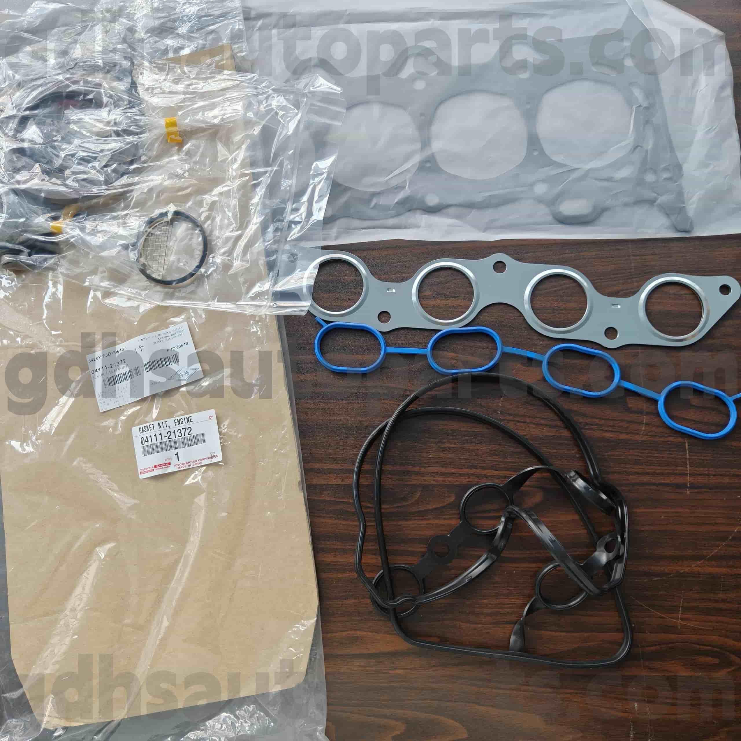 04111-21372 TOYOTA GENUINE PARTS ENGINE OVERHAUL KIT PARA SA YARIS, Corolla