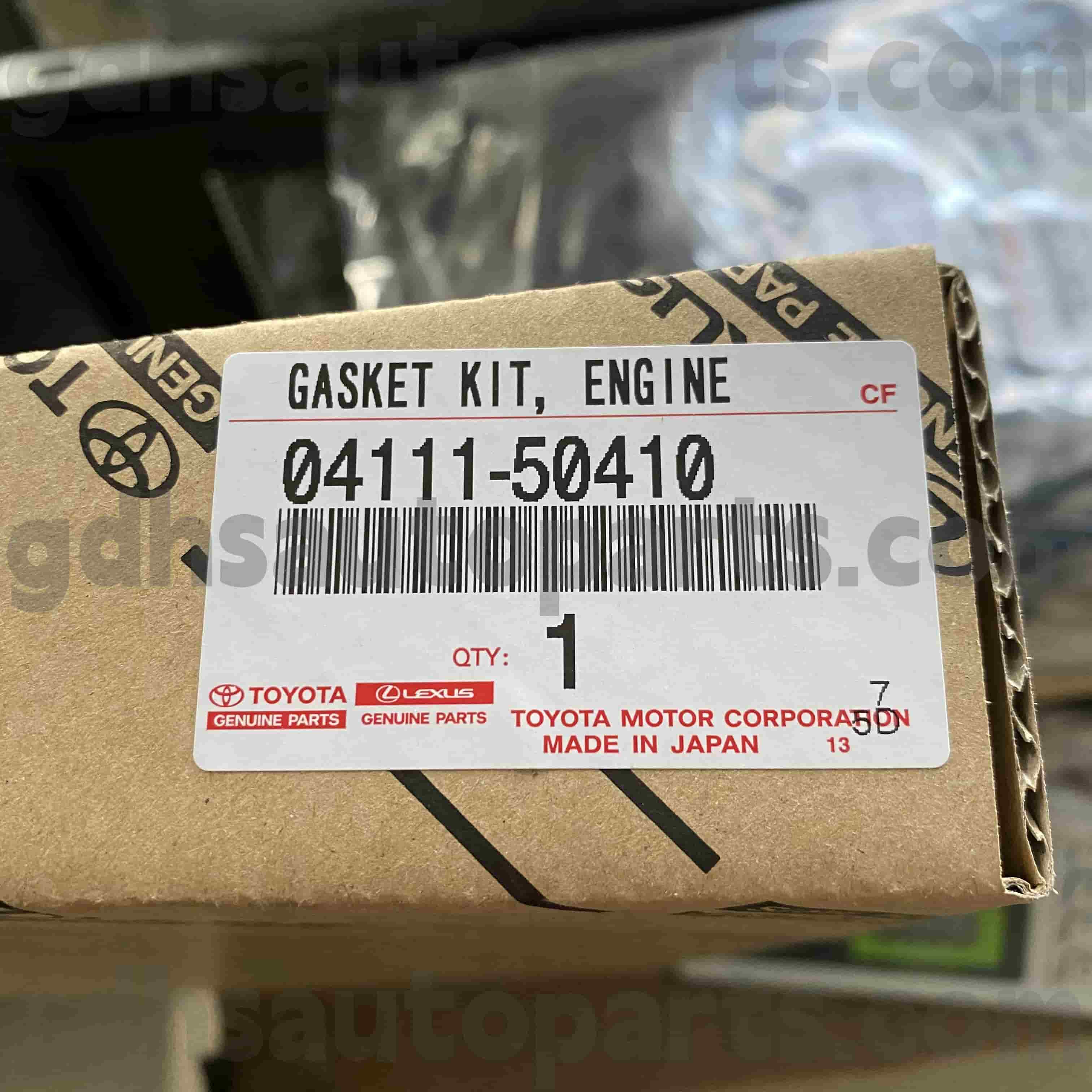 04111-50410 TOYOTA GENUINE PARTS ENGINE OVERHAUL KIT PARA SA LAND CRUISER