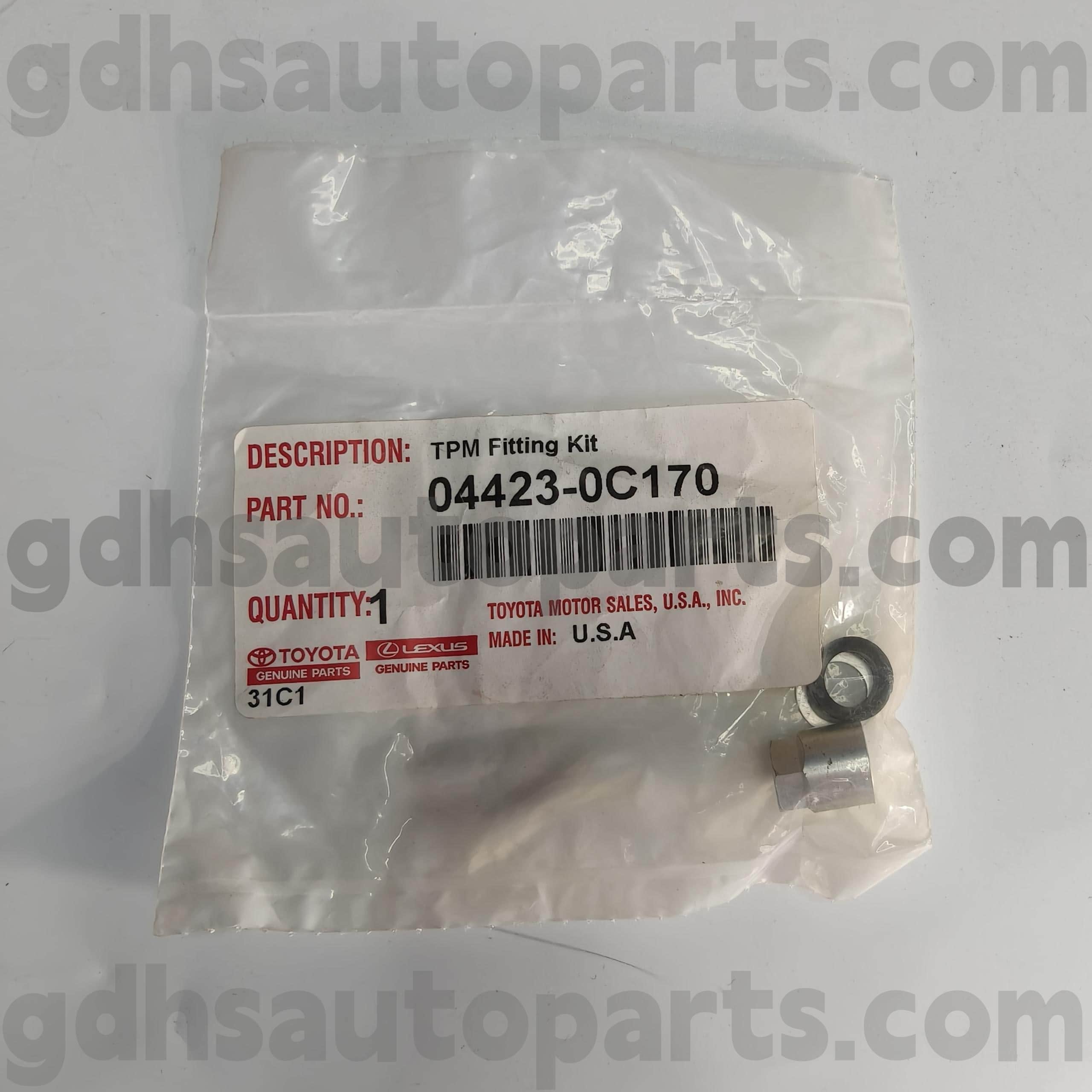 04423-0C170 TOYOTA GENUINE PARTS VALVE STEM CAP PARA SA Sienna, Highlander (NAP) Chassis no. GSL3#