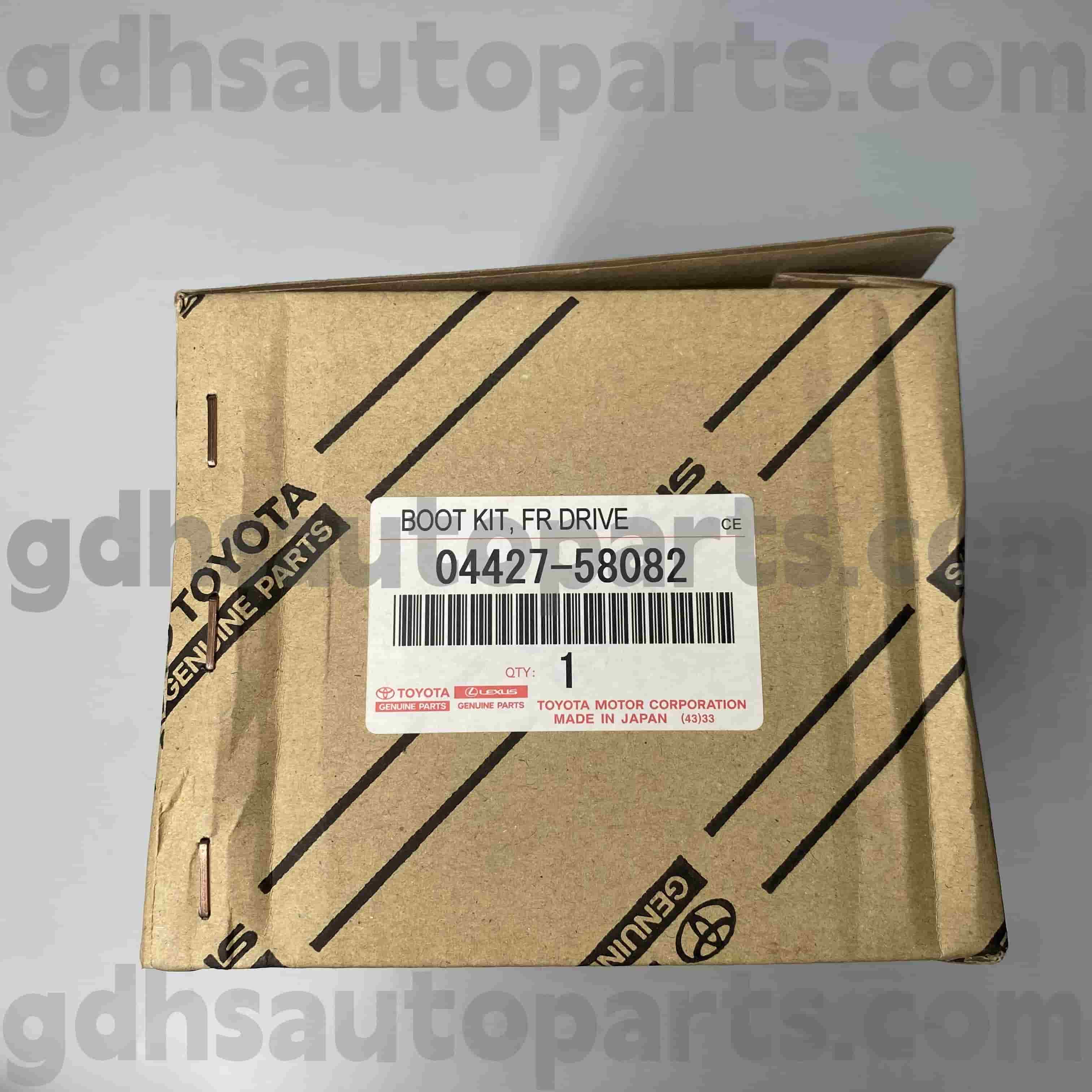 04427-58082 TOYOTA GENUINE PARTS Front pasahero-side CV boot para sa alphard chassis no. GGH30