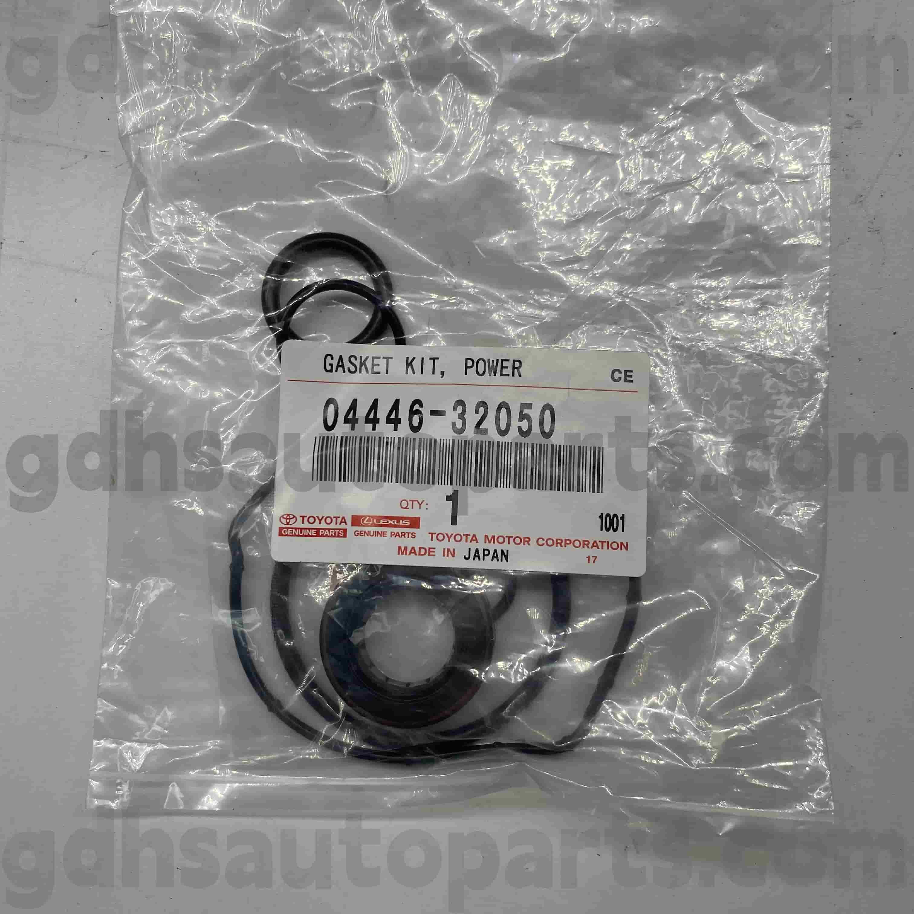 04446-32050 TOYOTA GENURE PARTS POWER STEERING PUMP REPAIR KIT PARA SA CELICA, NADIA, RAV4 CHASSIS HINDI. TRJ150