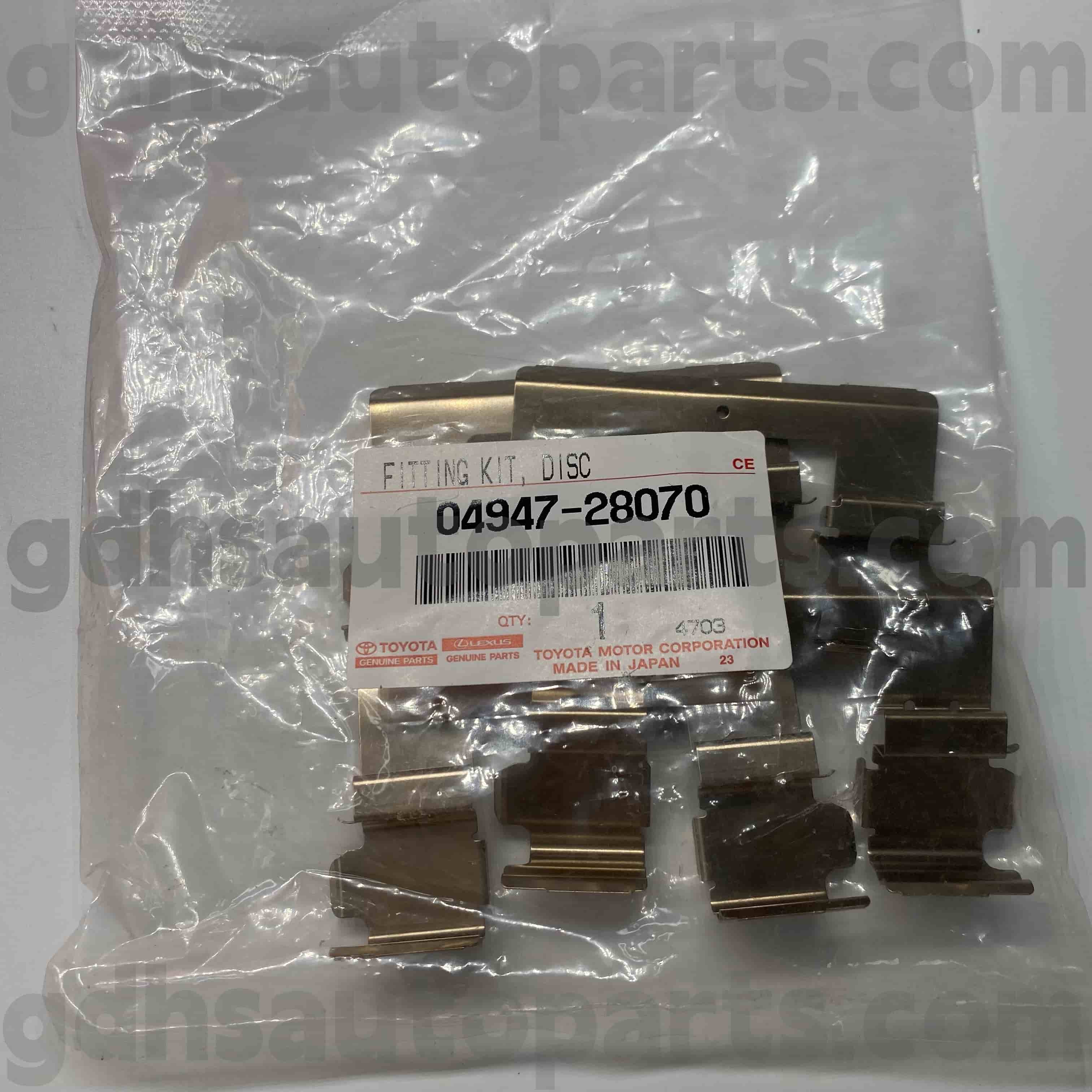 04947-28070 TOYOTA GENUINE GGH3