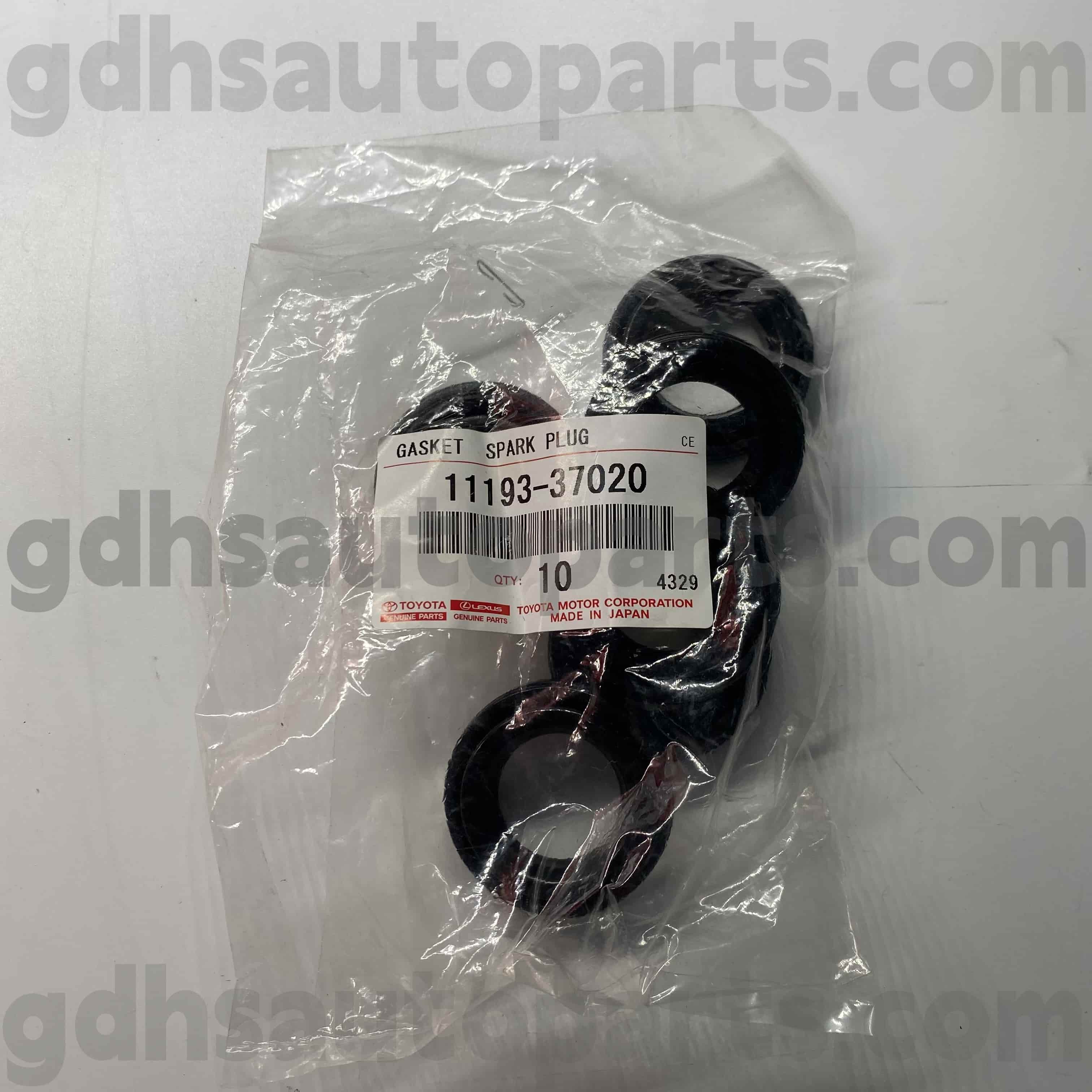 11193-37020 TOYOTA Tunay na Mga Bahagi Spark Plug Rubber Ring Para sa Corolla, Corolla, Bagong Model Chassis no. ZRE120 ZRE152 ZSP9#