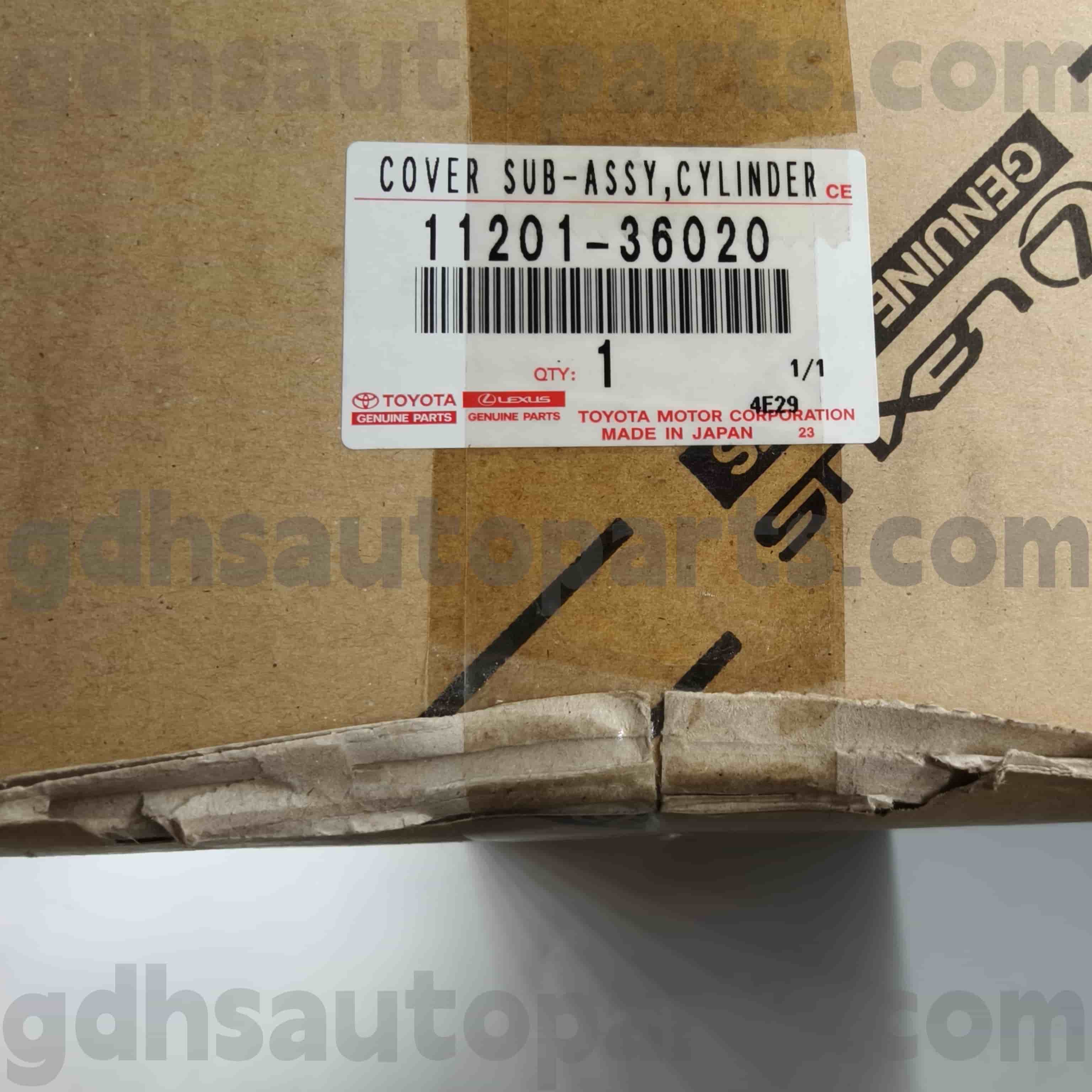 11201-36020 TOYOTA GENUINE PARTS VALVE COVER PARA SA HARRIER/HYBRID, RAV4, LEXUS ES350/300H CHASSIS NO.AYH30