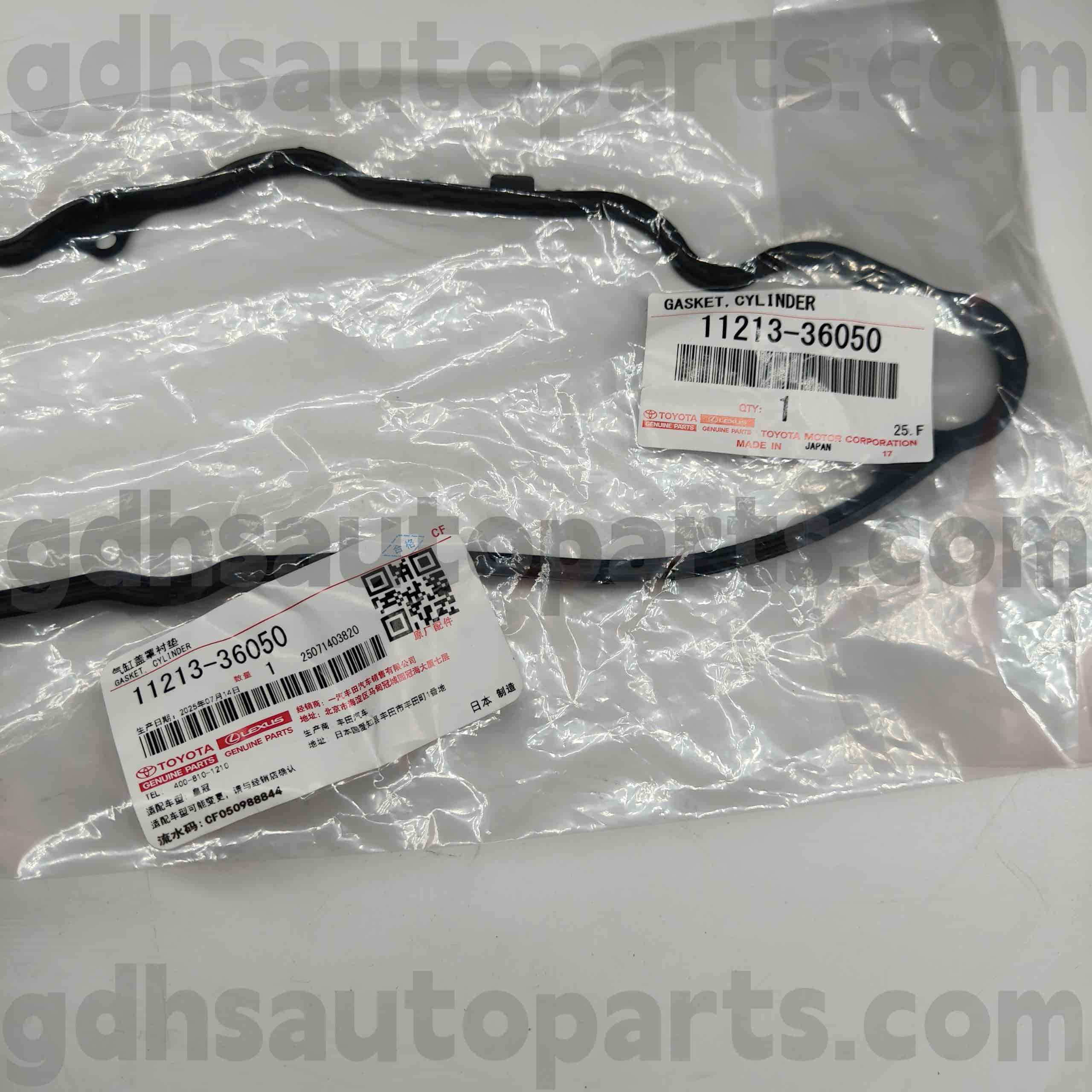 11213-36050 Toyota Genuine Parts Valve Cover Gasket para sa HARRIER/HYBRID，LEXUS IS SERIES Chassis NO.ASU55