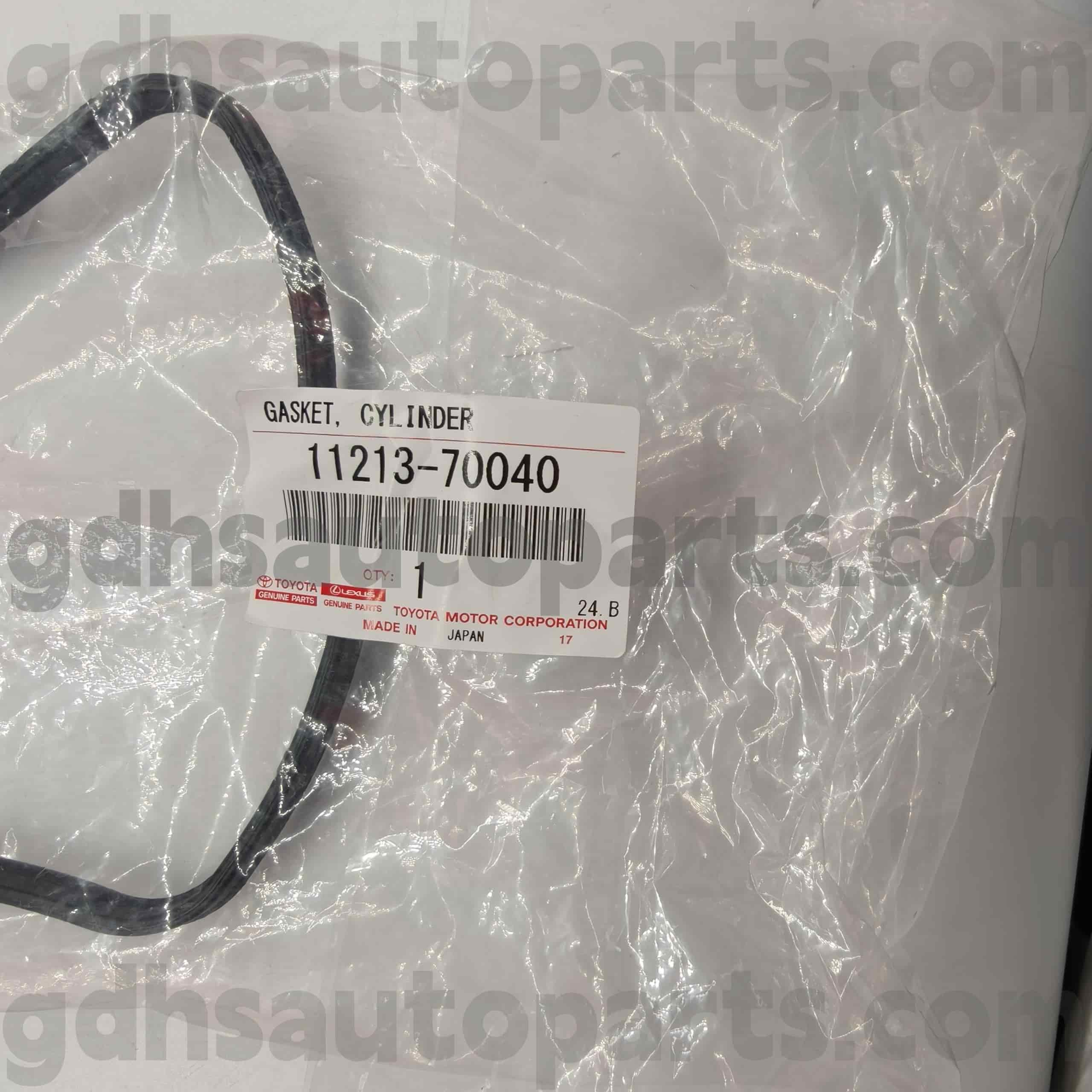 11213-70040 Toyota Genuine Parts Valve Cover Gasket para sa CRSTA，CHASER，CROWN Chassis NO.1GFE GXE10