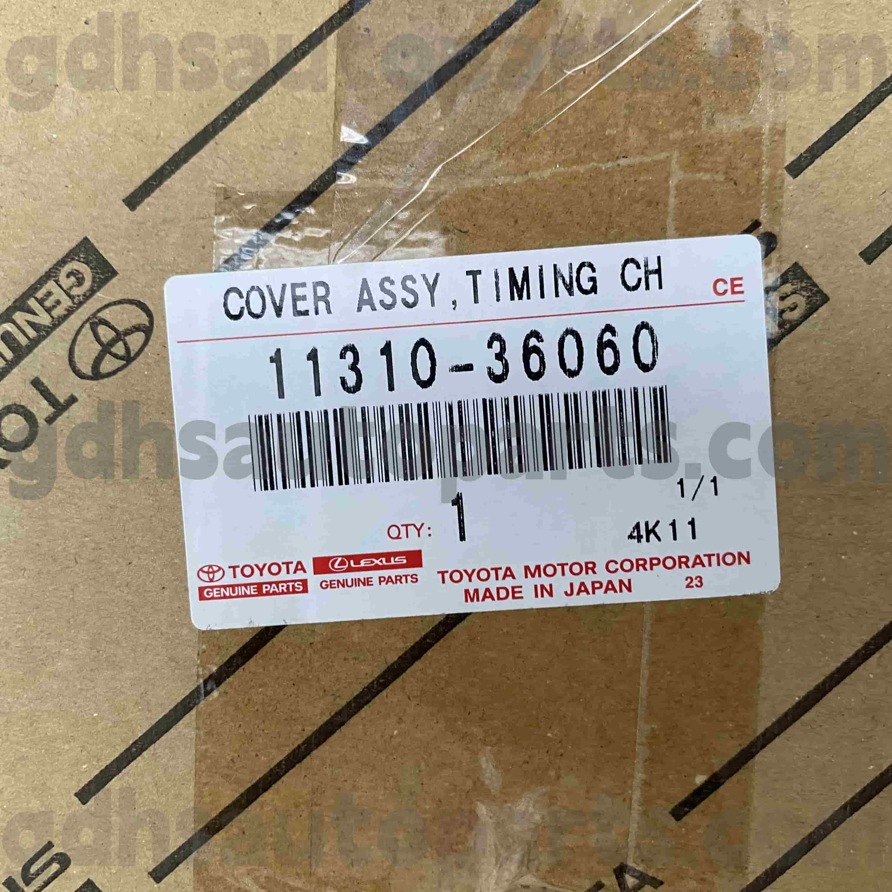 11310-36060 Toyota Genuine Parts Timing Cover para sa HARRIER，LEXUS NX SERIES Chassis NO.8ARFTS..AGL2#