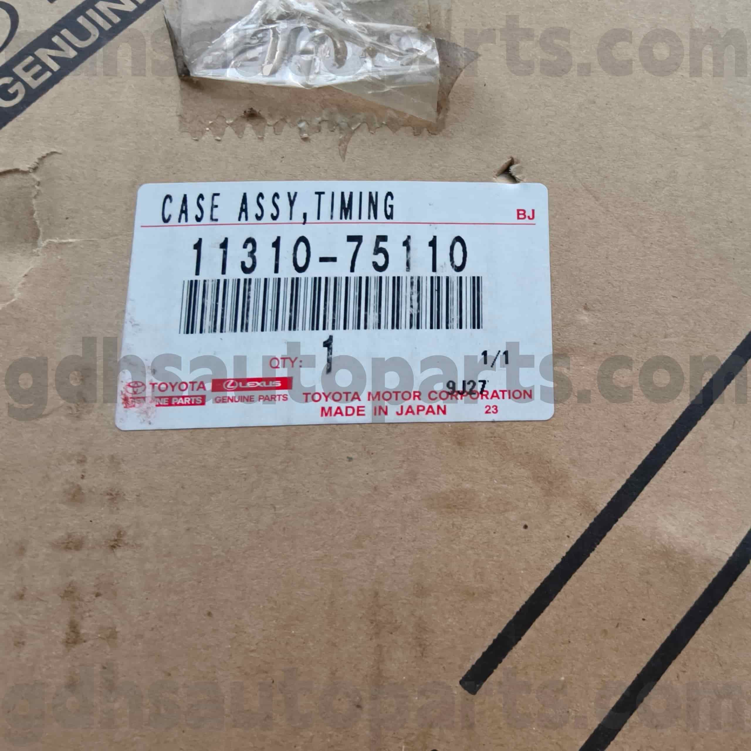 11310-75110 Toyota Genuine Parts Timing Cover para sa LAND CRUISER PRADO, TACOMA Chassis NO.TRJ150