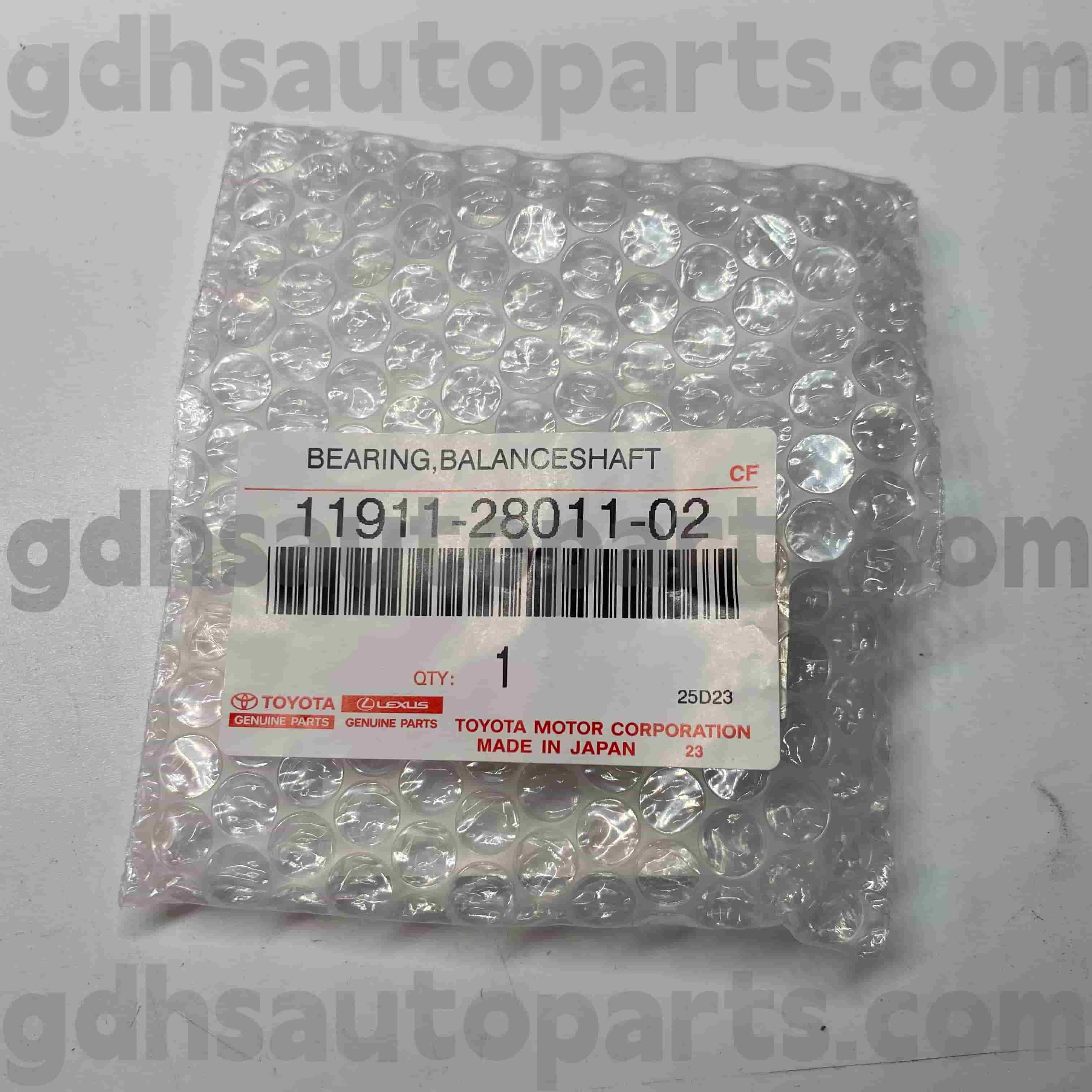 11911-28011-02 Toyota Genuine Parts Balance Shaft Bearing para sa ACV3# ACR30 Chassis NO.ACV4# ACR50 AC