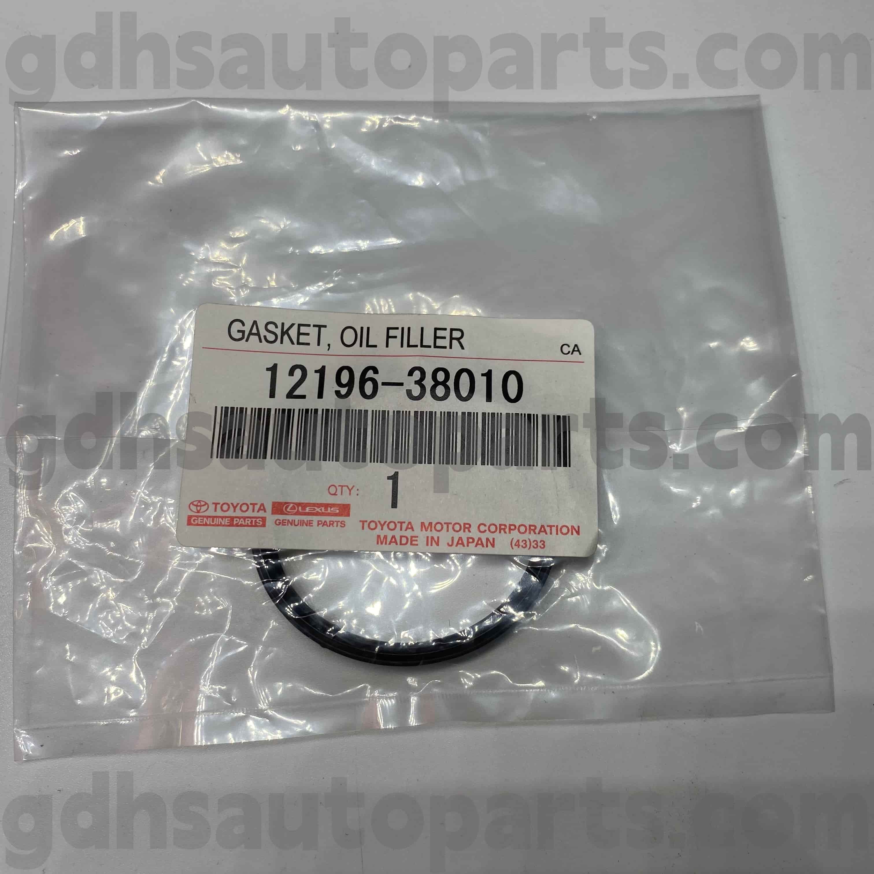 12196-38010 Toyota Genuine Parts Oil Filler Cap para sa LAND CRUISER, TACOMA, LEXUS LS600HL Chassis NO.GRJ150