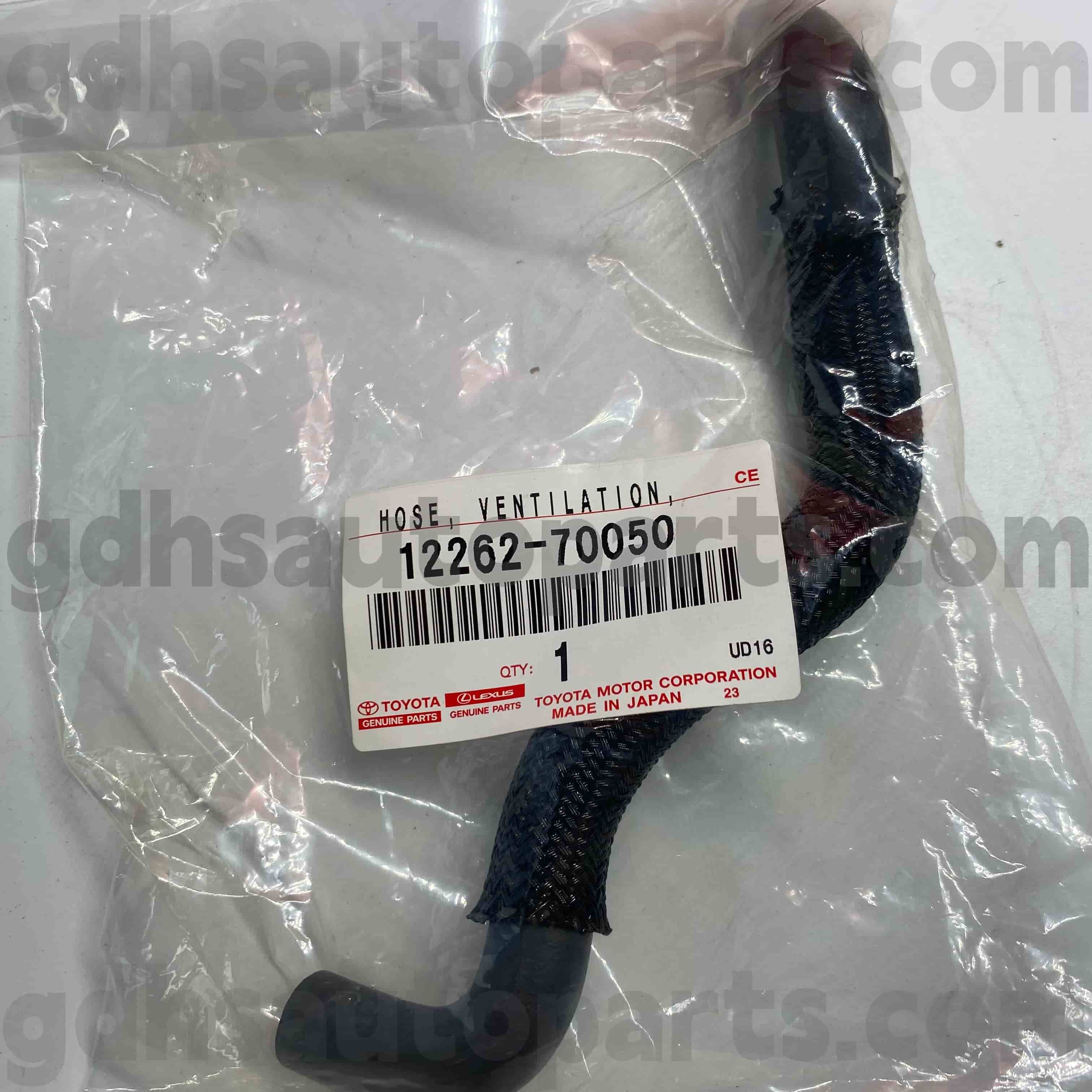 12262-70050 Toyota Genuine Parts PCV Valve para sa CRSTA, CROWN COMFORT, LEXUS IS200/300 Chassis NO.1GFE..GX11#..GD,IR