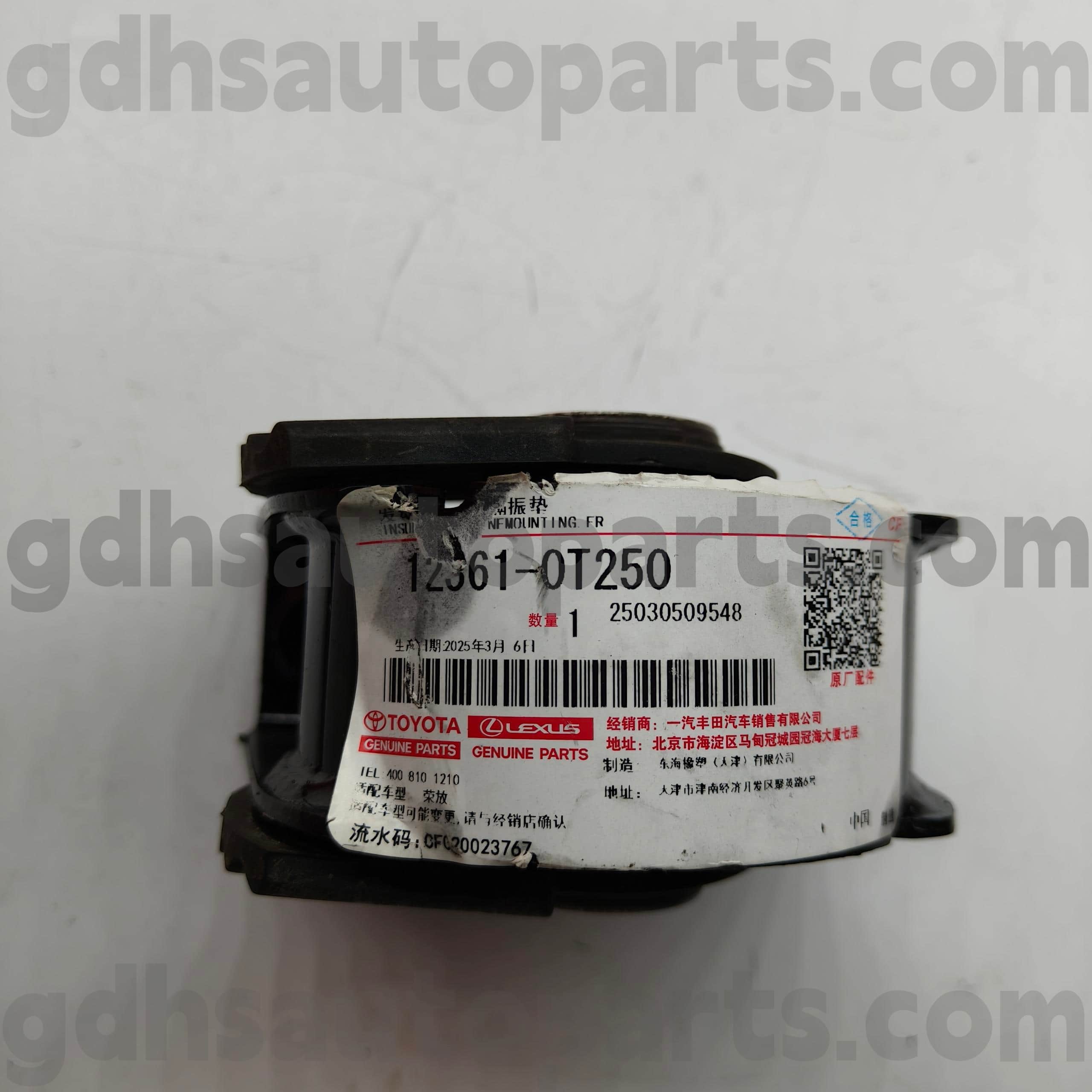 12361-0T250 Toyota Genuine Parts Front Engine Mount para sa RAV4 Chassis NO.ZSA4#