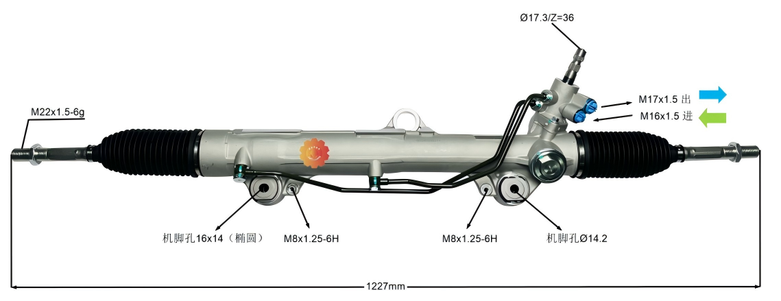 44200-60170 Automotive Steering Gear