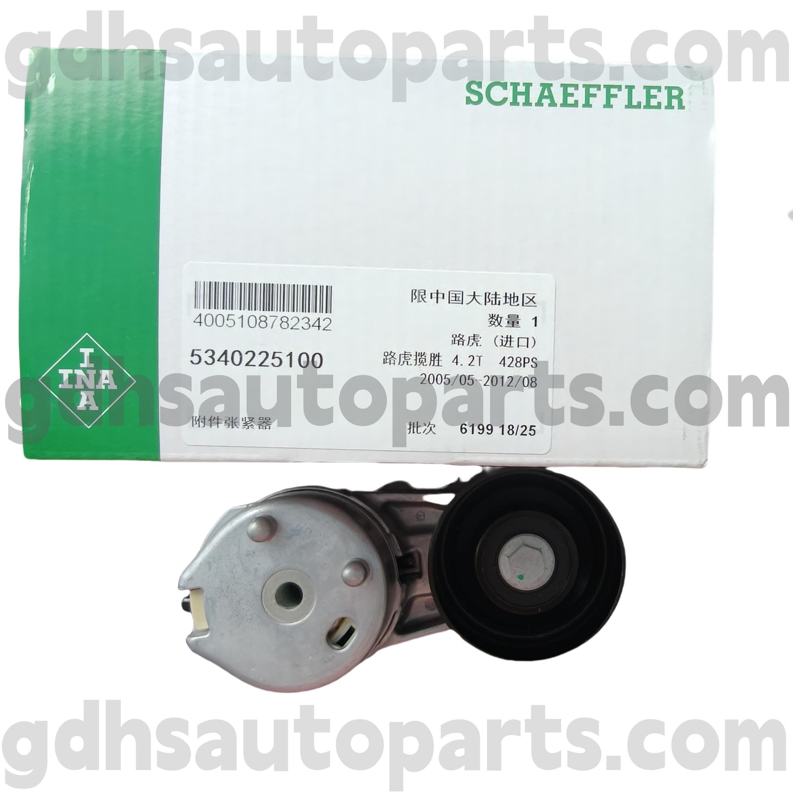 5340225100 Schaeffler Ina Drive Belt Tensioner para sa Range Rover Sport, Range Rover OE no. PQG500030