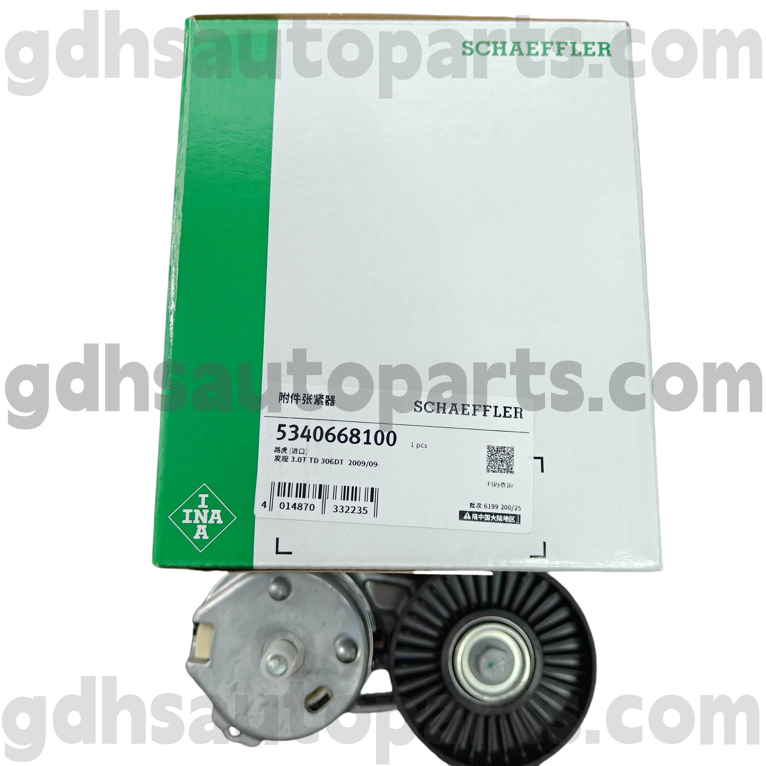 5340668100 Schaeffler Ina Drive Belt Tensioner para sa Range Rover, Range Rover Sport, Land Rover Discovery 4 OE no. LR035493