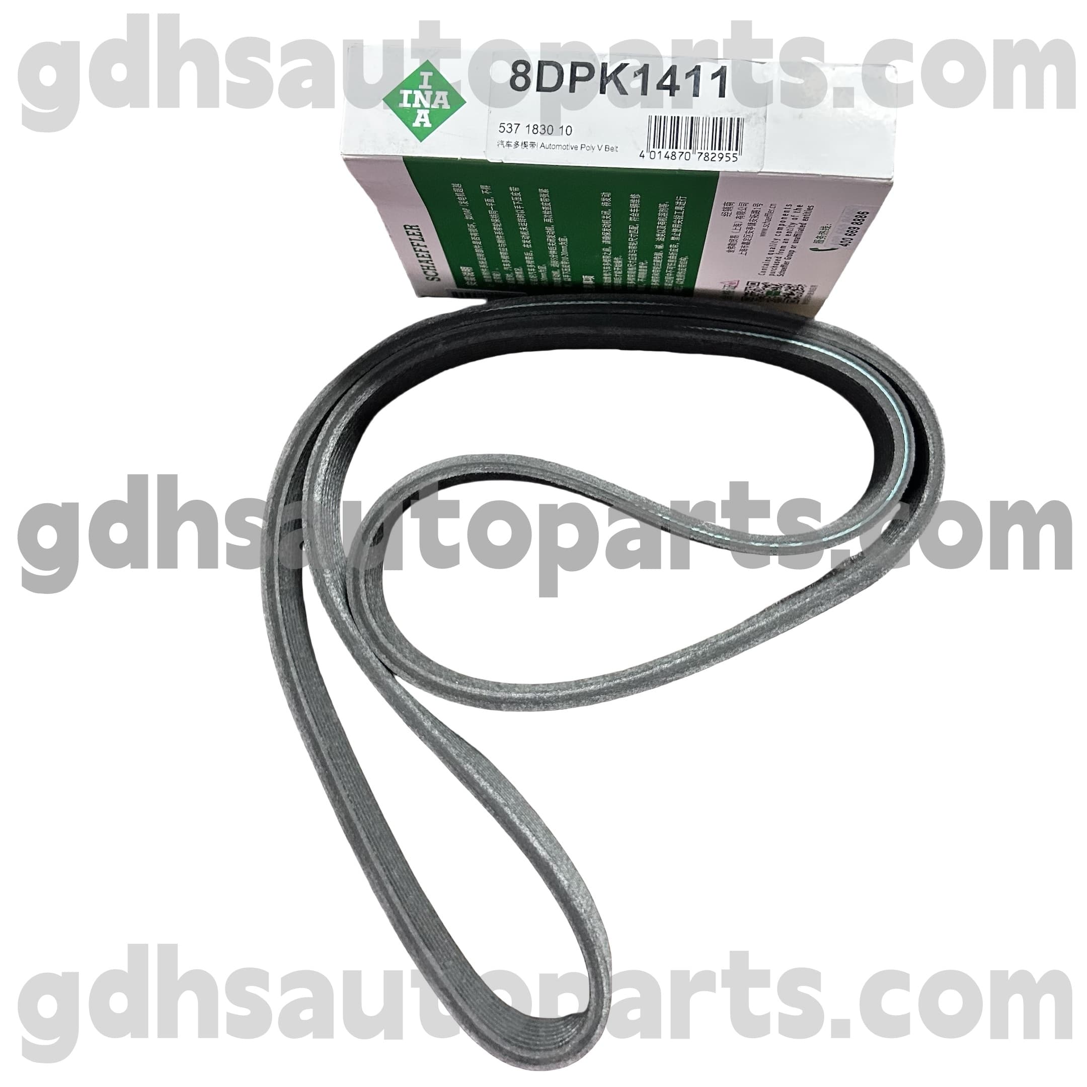 5371830100 Schaeffler Ina Supercharger Drive Belt para sa Jaguar XJ, Jaguar XF, Jaguar XE, Jaguar XK, F-Type, F-Pace OE no. C2D39175