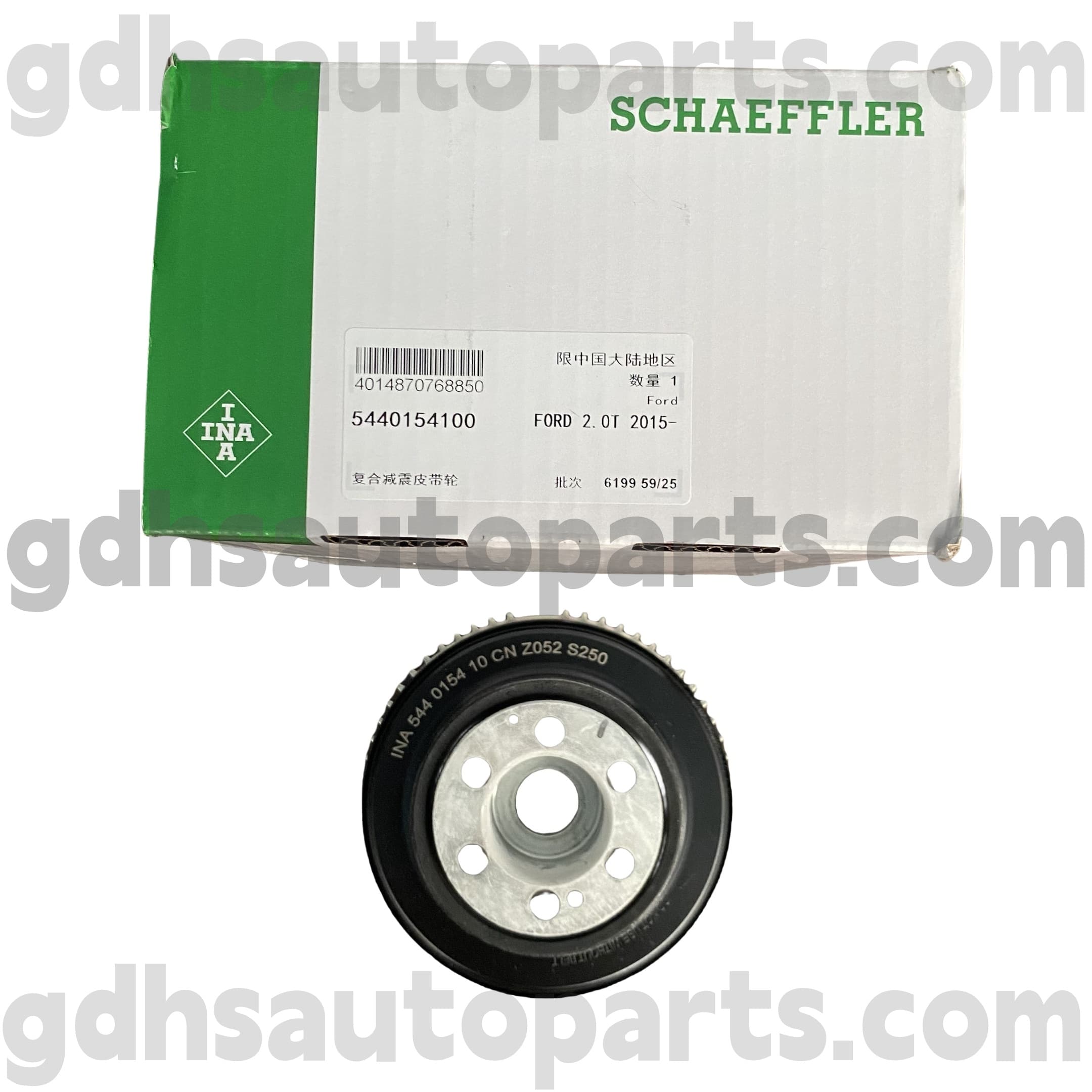 5440154100 Schaeffler Ina Crankshaft Timing Belt Pulley para sa Range Rover, Range Rover Sport, Range Rover Evoque, Discovery Sport OE No.lr078547
