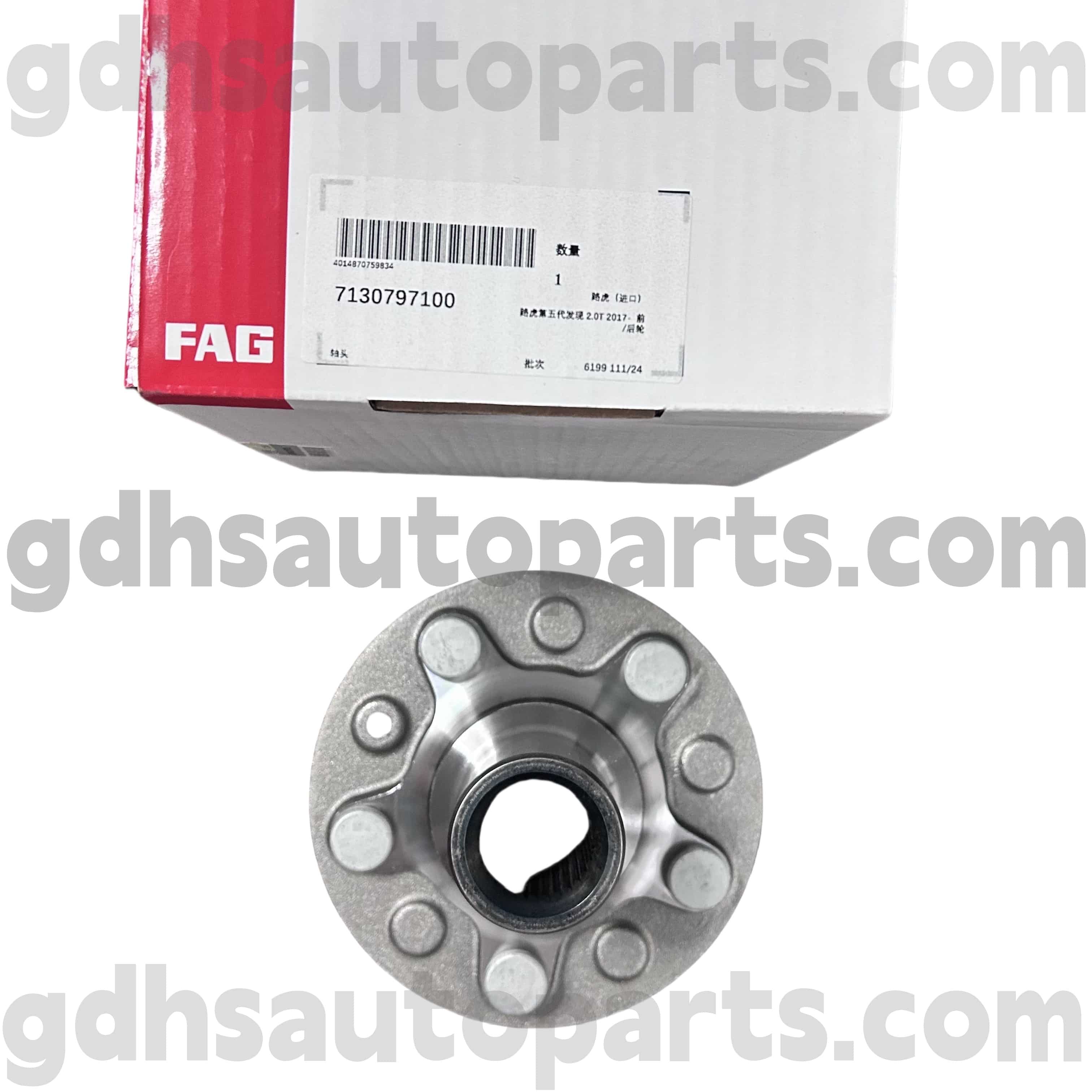 7130797100 Schaeffler Fag Front Wheel Hub na nagdadala para sa Range Rover, Range Rover Sport, Land Rover Discovery 4, Bagong Defender OE no. LR081538