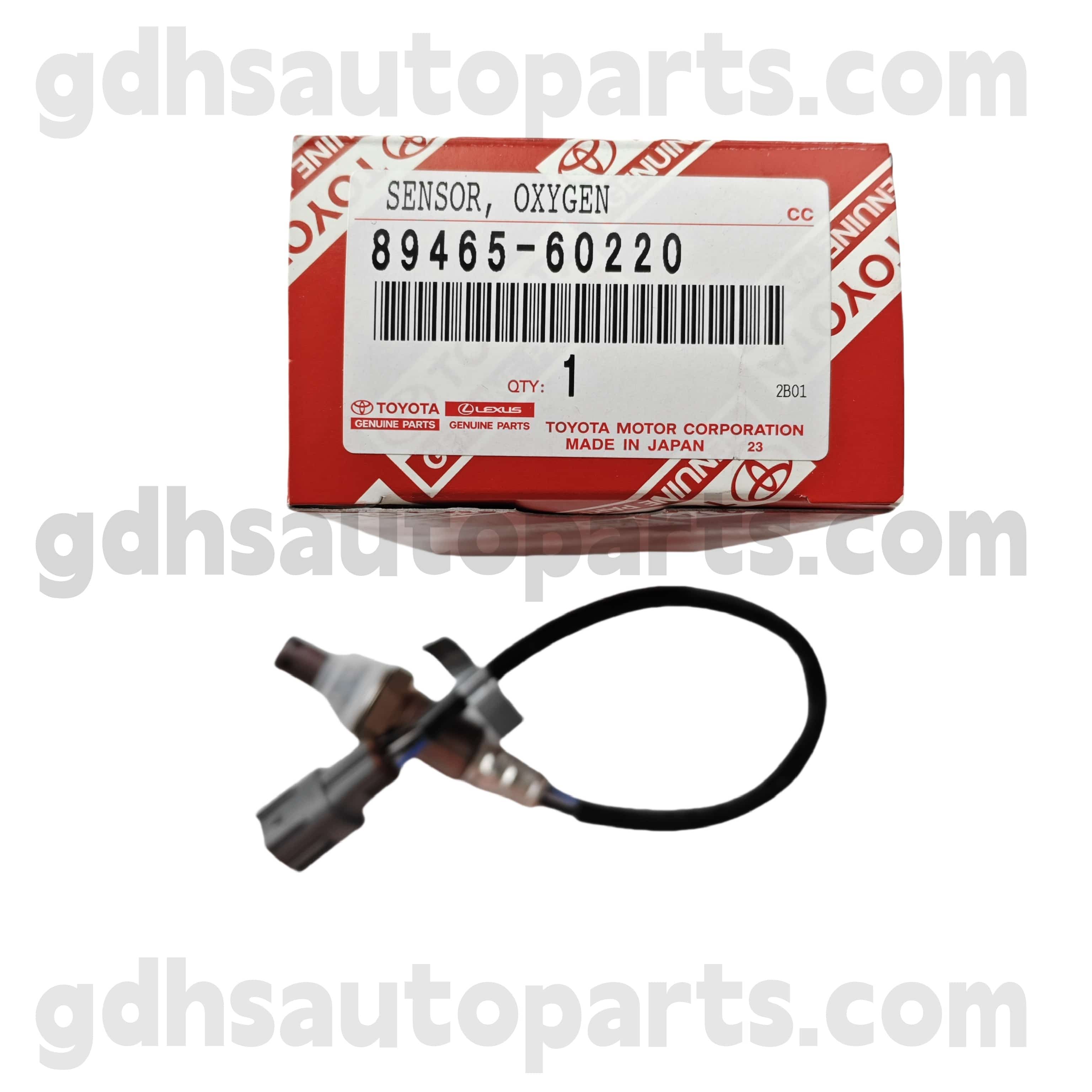 89465-60220 TOYOTA GENUINE PARTS Oxygen Sensor para sa Land Cruiser Prado 、 4Runner Chassis no. GRJ12#.. ARL, GCC, GEN