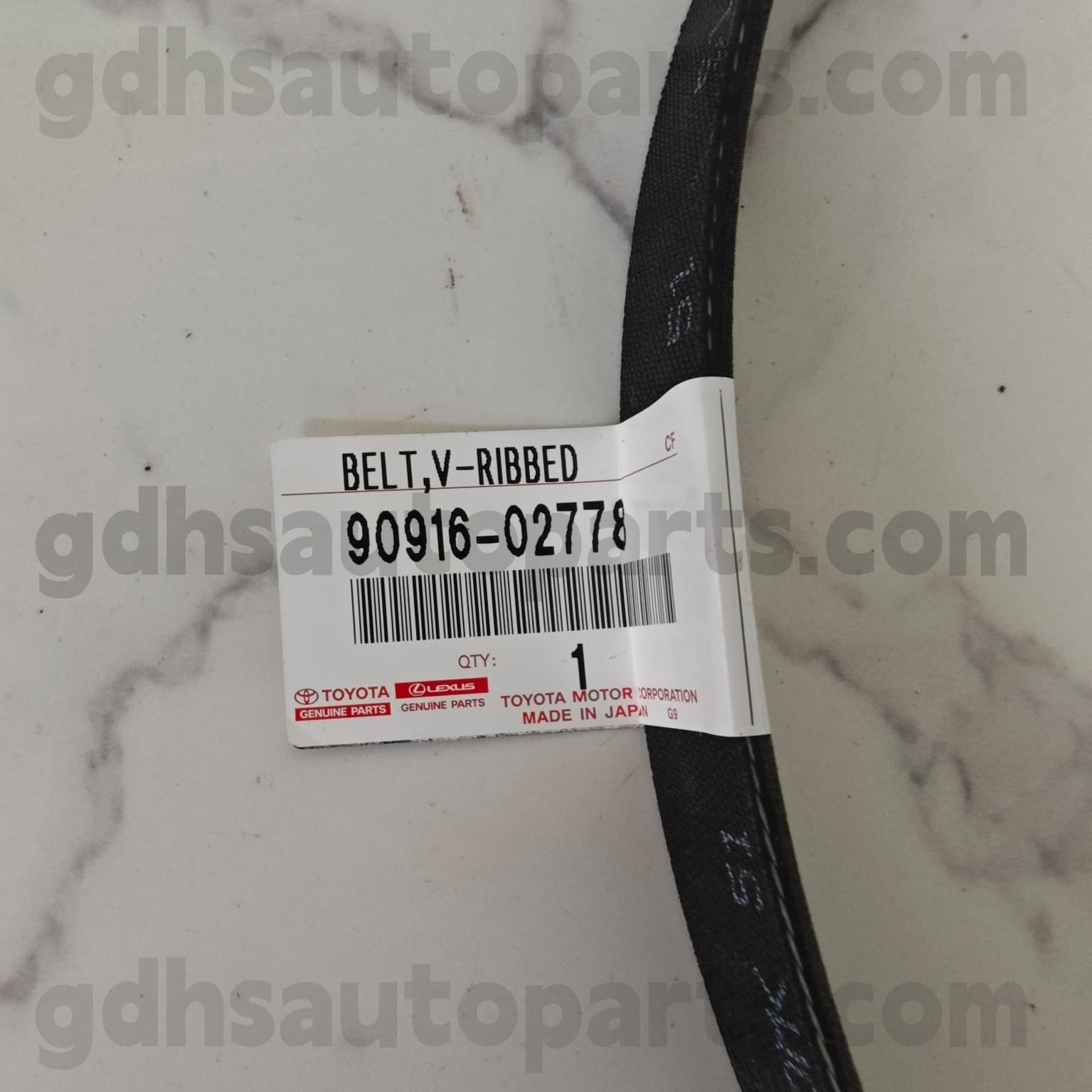 90916-02778 TOYOTA GENUINE PARTS ENGINE BELT PARA SA RAV4 、 CAMRY/HYBRID CHASSIS HINDI. A25afks..axaa54..eur