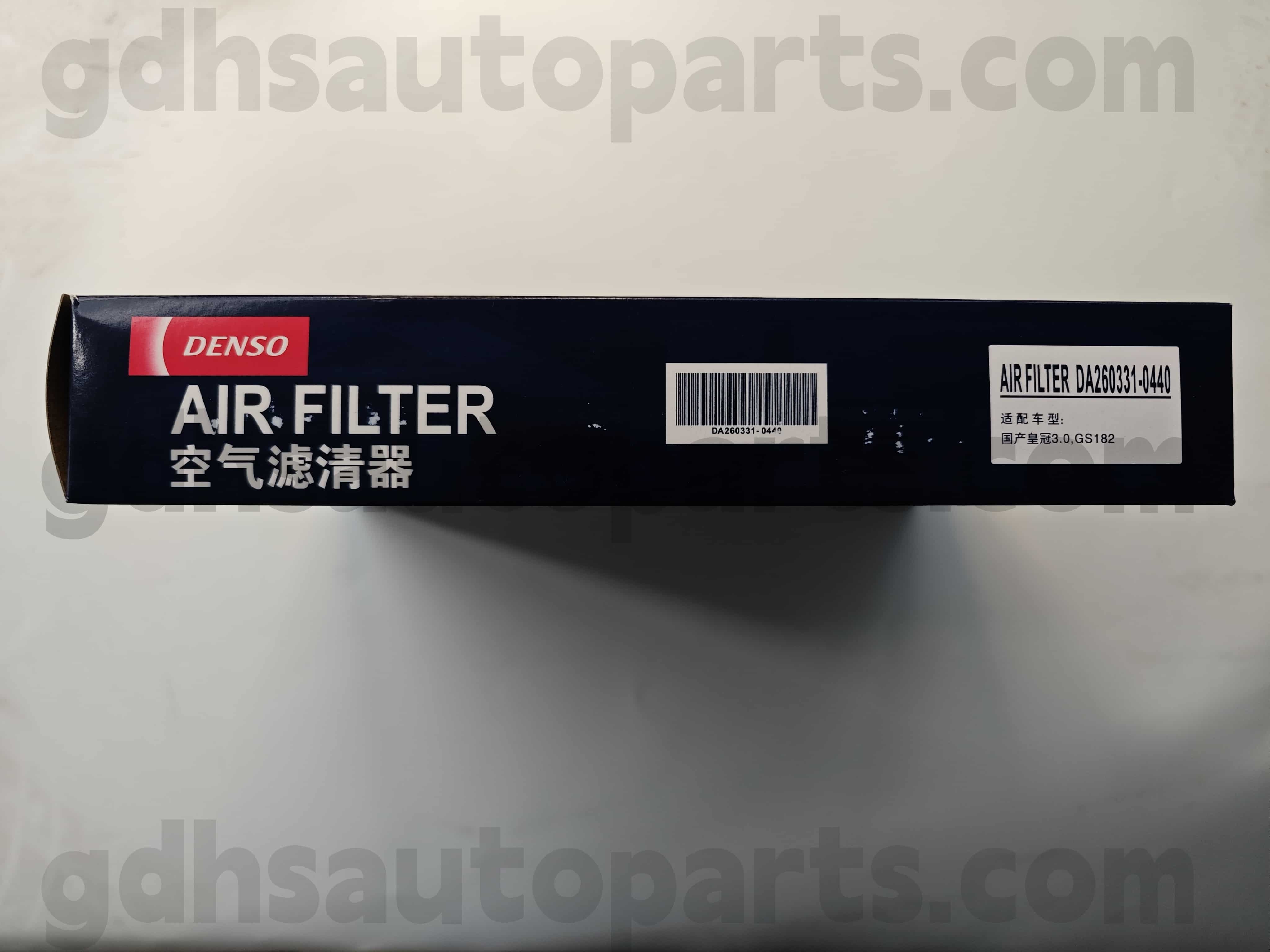 DA260331-0440 TOYOTA GENUINE AIR AIR FILTER PARA SA CROWN CHASSIS HINDI. 3grfe, 5grfe..grs18# oe no. 17801-0p020