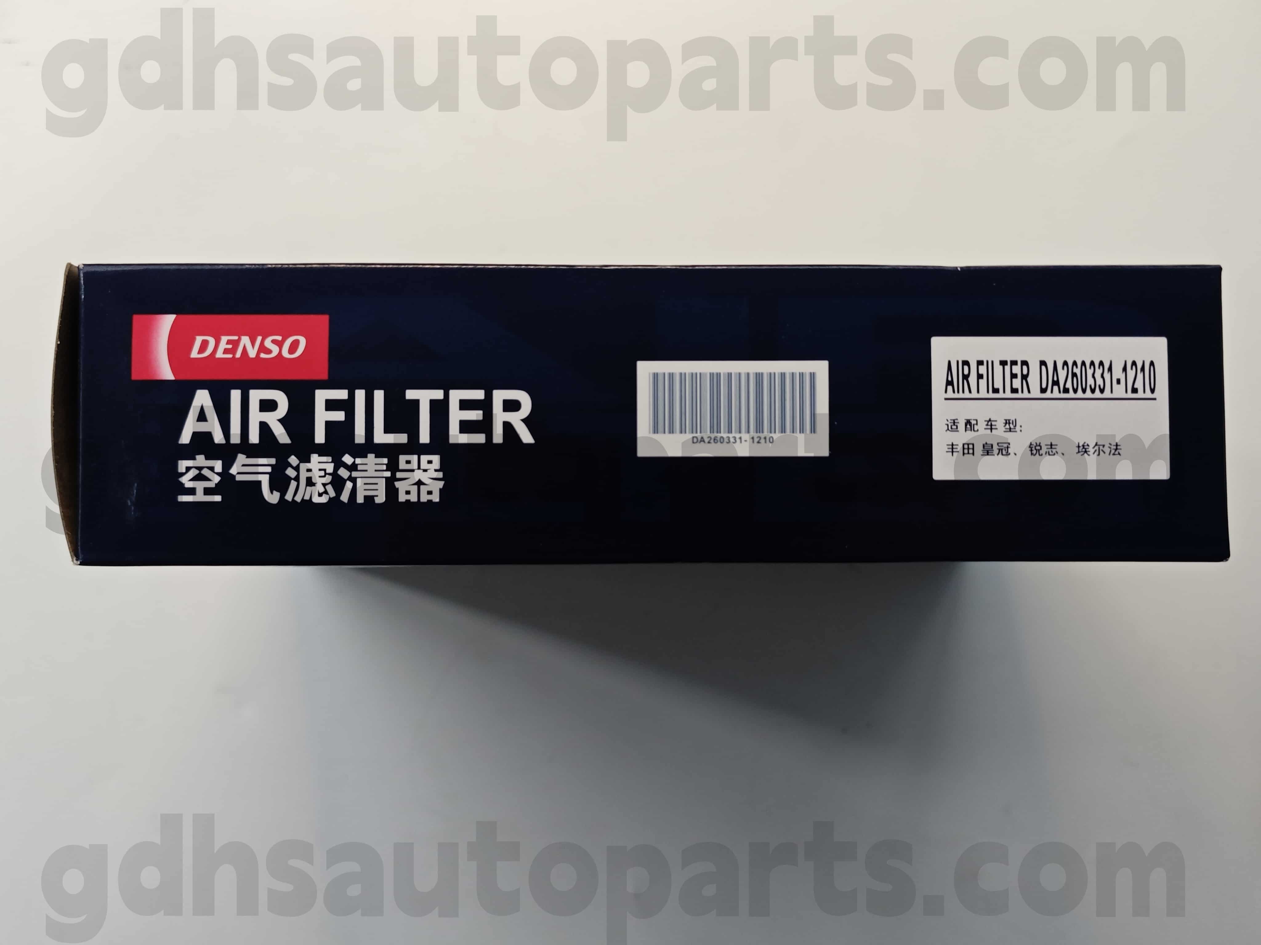 DA260331-1210 TOYOTA Tunay na Mga Bahagi Air Filter OE no. 17801-Azf16
