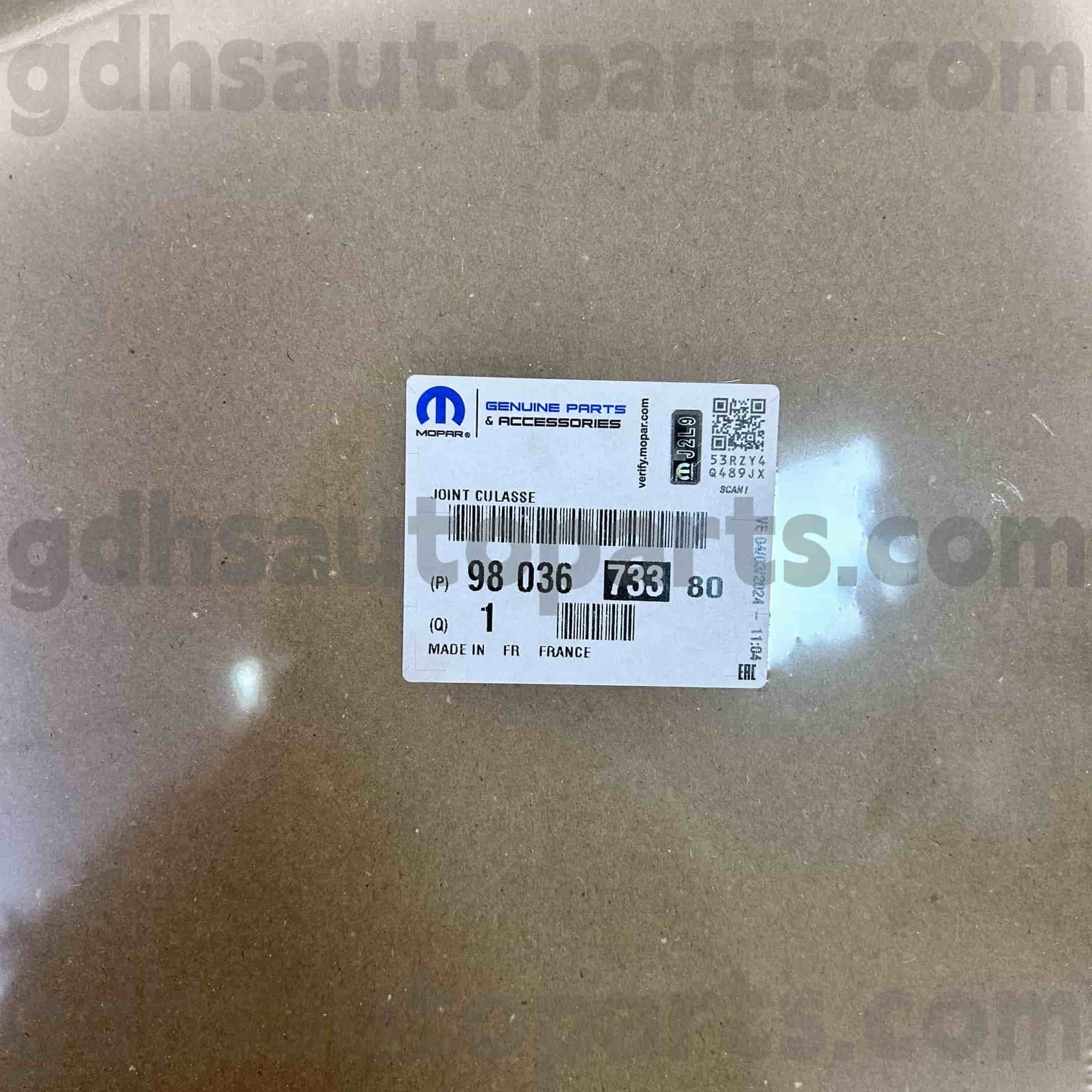 Mopar Cylinder Head Gasket para sa Peugeot 607 5008 OE.No 9803673380