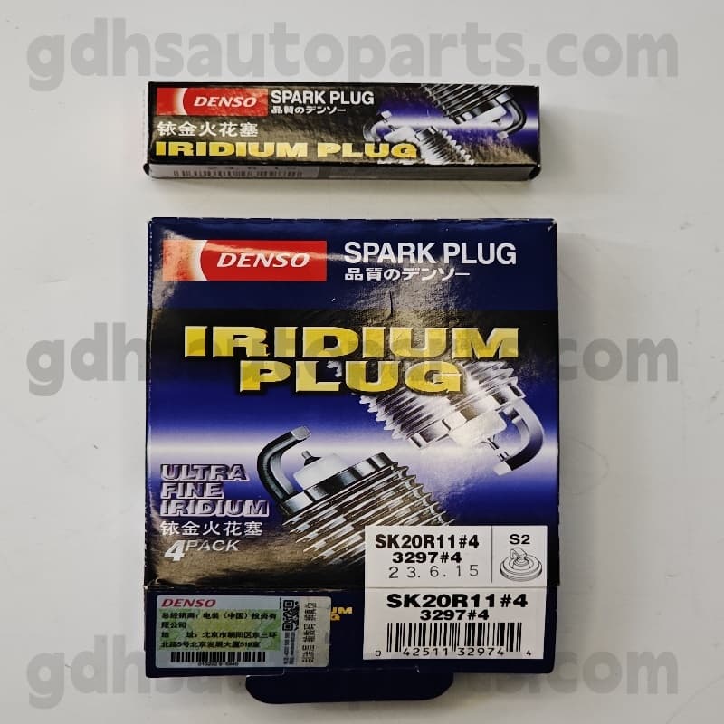 SK20R11 TOYOTA Tunay na Mga Bahagi ng Spark Plug Para sa Lexus GS300/430 、 Previa/Tarago 、 Sequoia Chassis no. 1mzfe..mcu2# oe no. 90919-01210